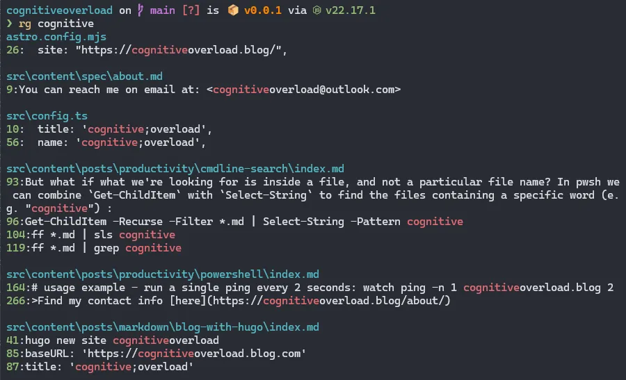ripgrep
