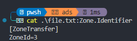 cat .\file.txt:Zone.Identifier